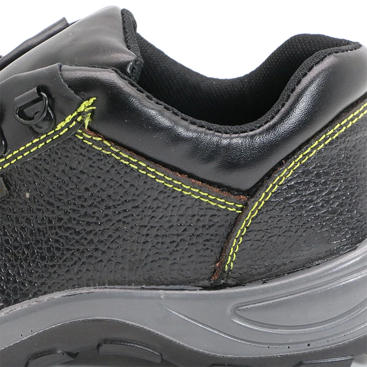 ENTE SAFETY High Quality Antiskid And Abrasion Resistant Steel Plate Steel Toe Cow Leather Work Safety Water Proof Shoes