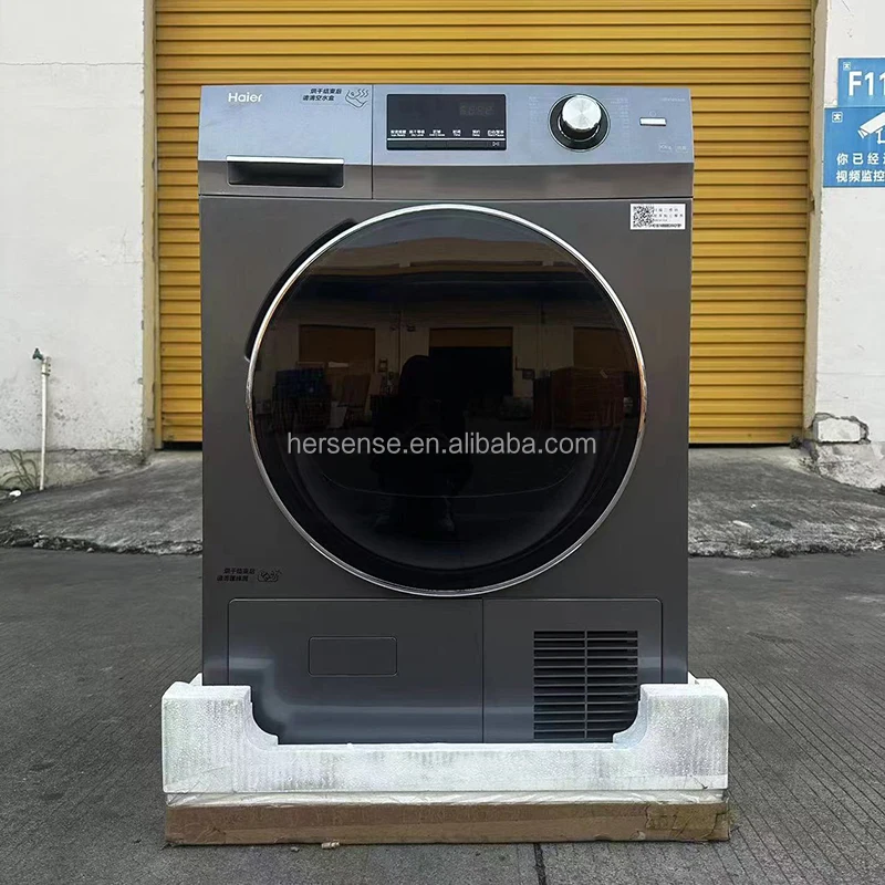 Haier Automatic Drying Machine Front-load Clothes Tumble Dryer 10kgs 220v 50/60hz Philippines With Plug Inverter Type All In 1