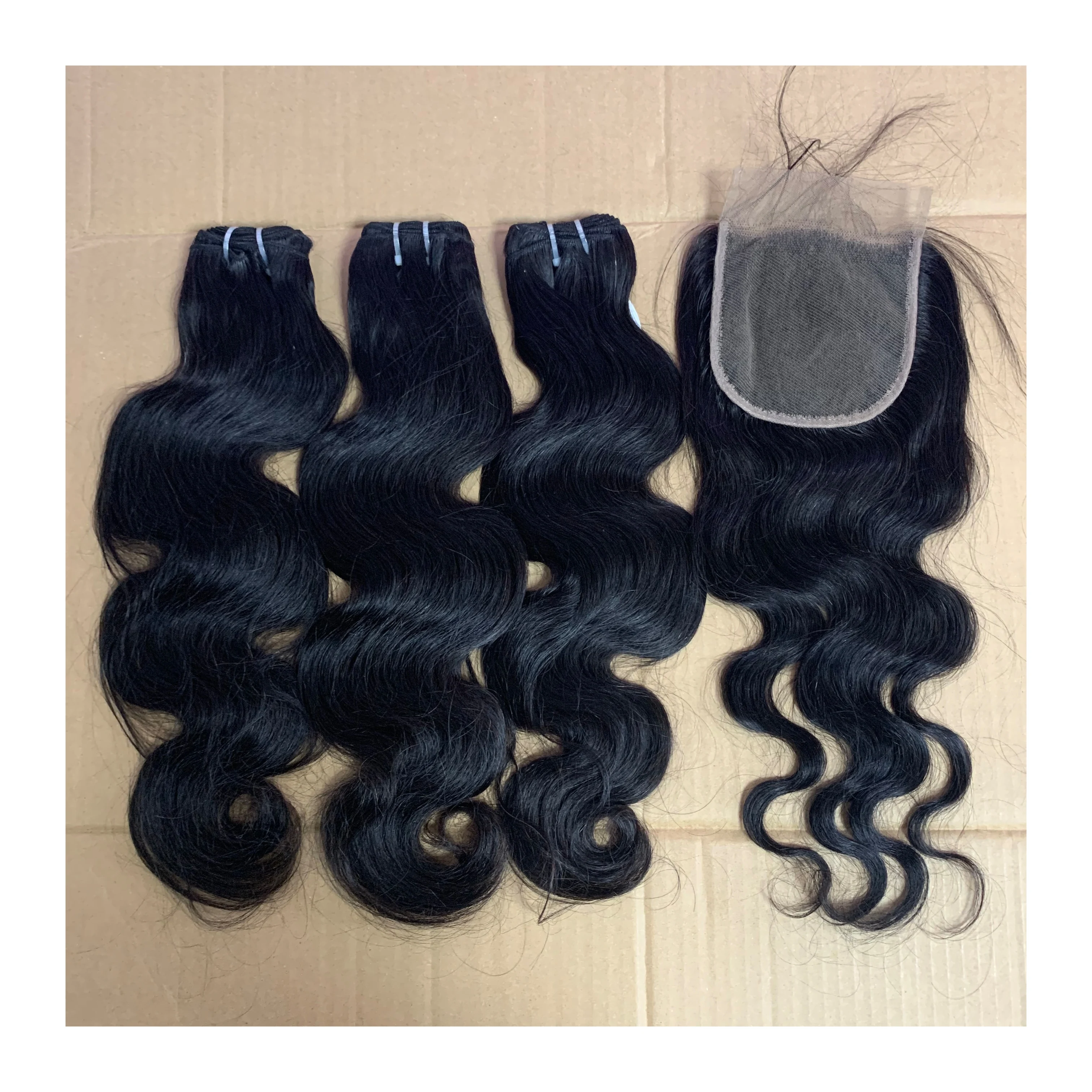 Factory wholesale 40 inch hd lace frontal wigs long cabello raw virgin mink  brazilian human hair bundles