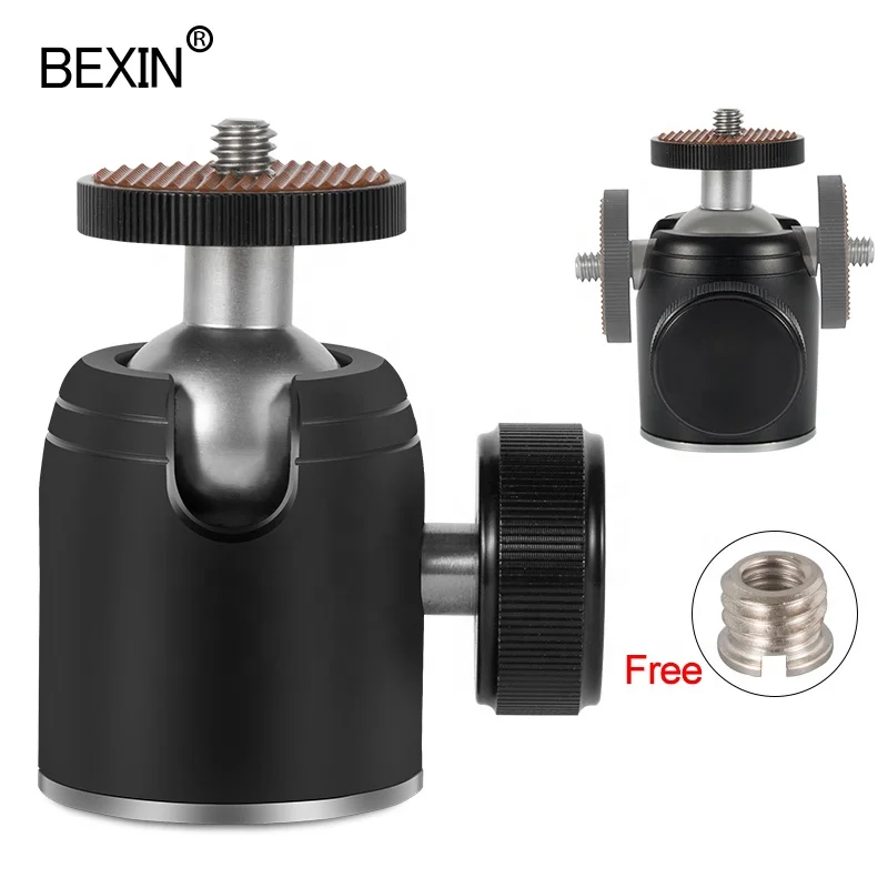  BEXIN dslr Штатив для вспышки 360 градусов Поворотный маленький мини штатив шаровая Головка крепление видеокамеры