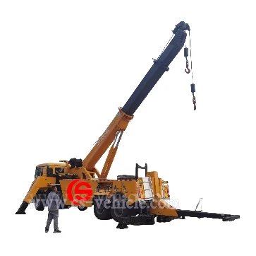 Best Selling HOWO Heavy Duty 8*4 360 Rotating Towing Truck Road Recovery Truck Road Wrecker truck for sale