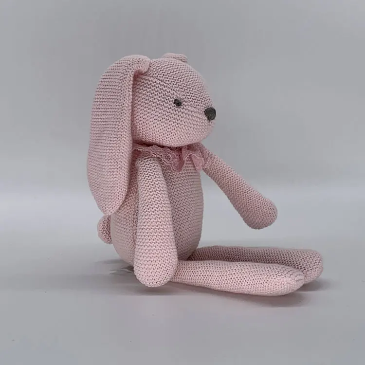 Soft Rabbit Stuffed Fabric 2019 Easter Long Ear Dancing Brown Doll Plush Ballet Bunny Toy