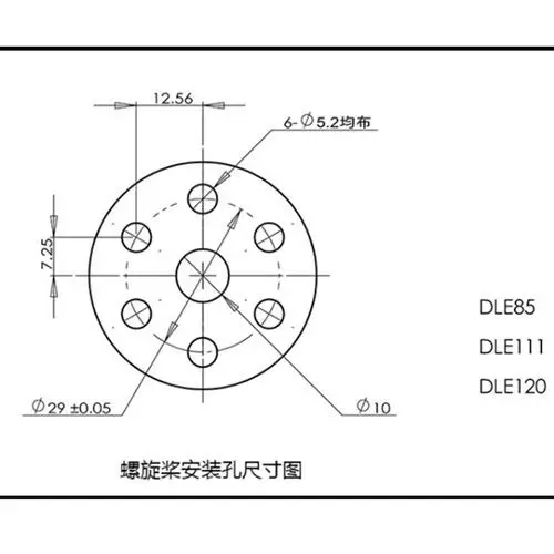 New DLE85 Gasoline Engine 85CC for Model Airplane