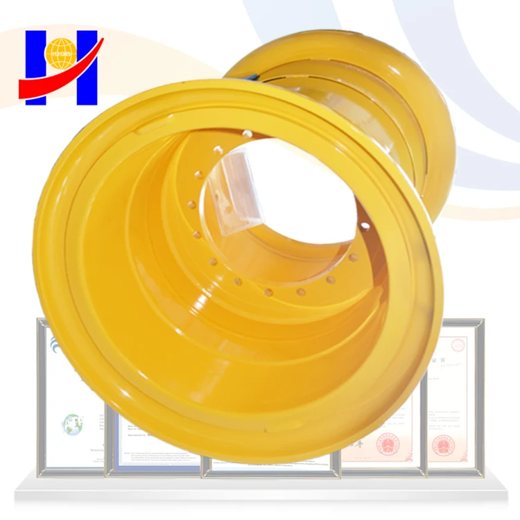 CAT980GH tyre size 29.5R25 25 inch steel wheel rim 25-25.00/3.5-5PC OTR steel wheel rim