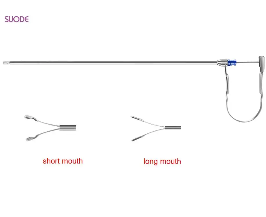 SUODE China wholesale factory Laparoscopy  Spring Grasping Forceps Surgical Medical Laparoscopic dissecting grasper