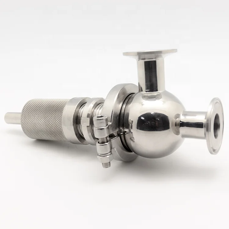 Sanitary Over Flow Valve Stainless Steel safety valve