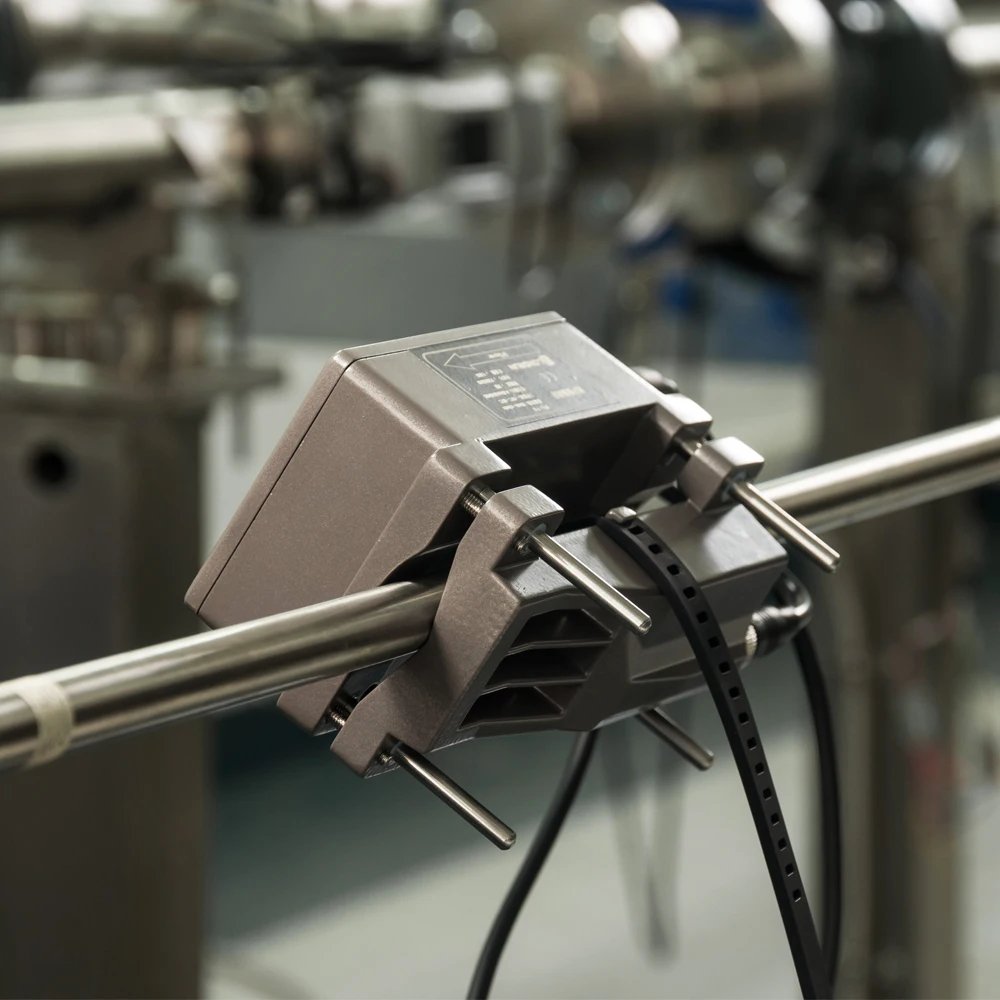 Shanghai CIXI 4-20mA RS485 External Card Flow Watch Snap Clamp On Ultrasonic Flow Meter Transducer Flowmeter