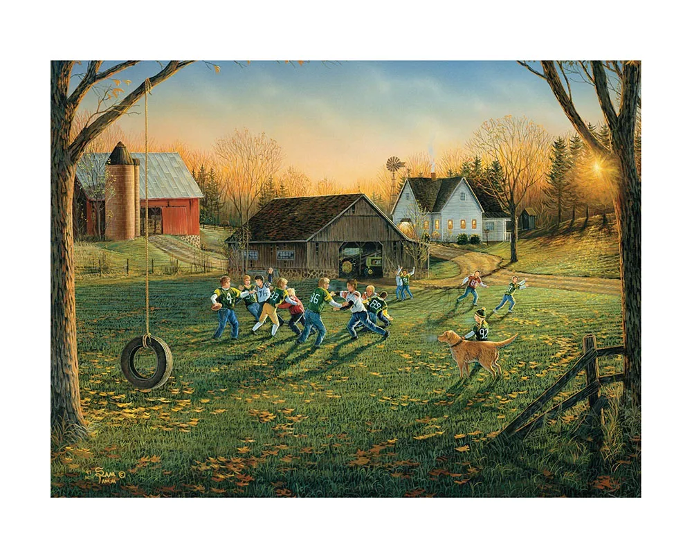 Unique Personalized Classic Educational Thanksgiving Jigsaw Puzzles