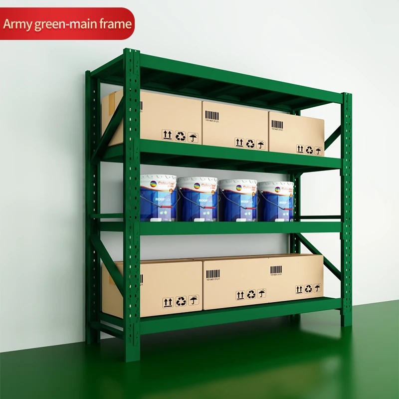 Competitive Price Iron Storage Shelves Meat Display Supermarket Rack