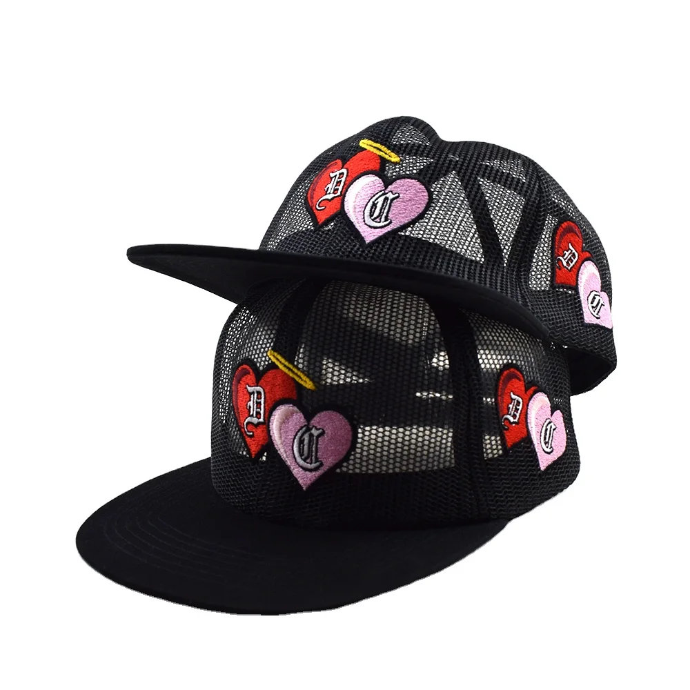 Full mesh baseball caps hats custom full mesh trucker hat