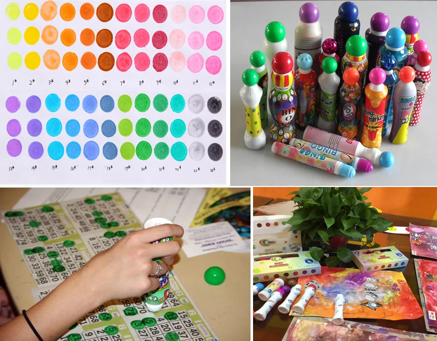Wholesale bingo daubers Crazy dot markers CH-2809 popular bingo markers