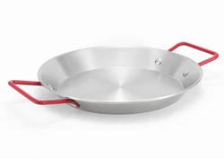 Outdoor stainless steel seafood crayfish skillet salad pans Non Stick paella pan