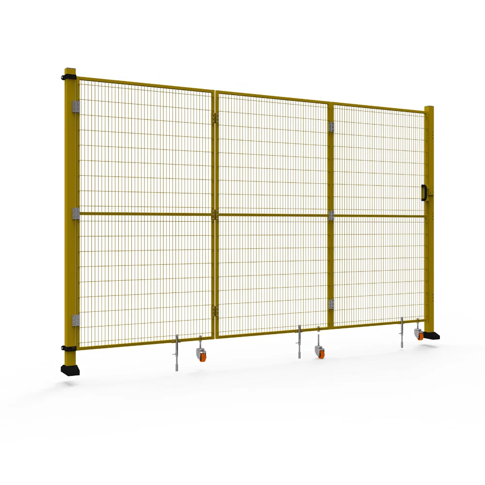 Machine guard safety fence Allsafe perimeter fence and gate