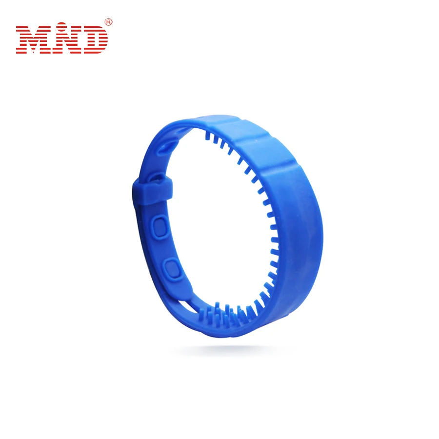 RFID waterproof silicone wristband passive rfid tag bracelets cashless 13.56mhz nfc bracelet