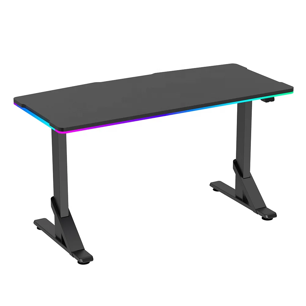 GMD11-KP01 RGB Освещение сверхмощный игровой стол светодиодный дешевый игровой компьютерный стол