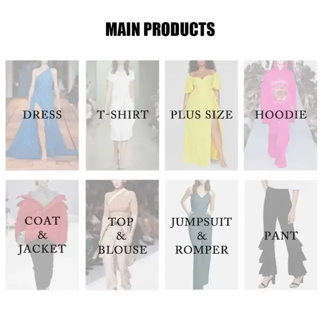 China Factory Apparel Wholesale Customized Manufacturers Womens dresses High Quality Undefined Clothing Supplier