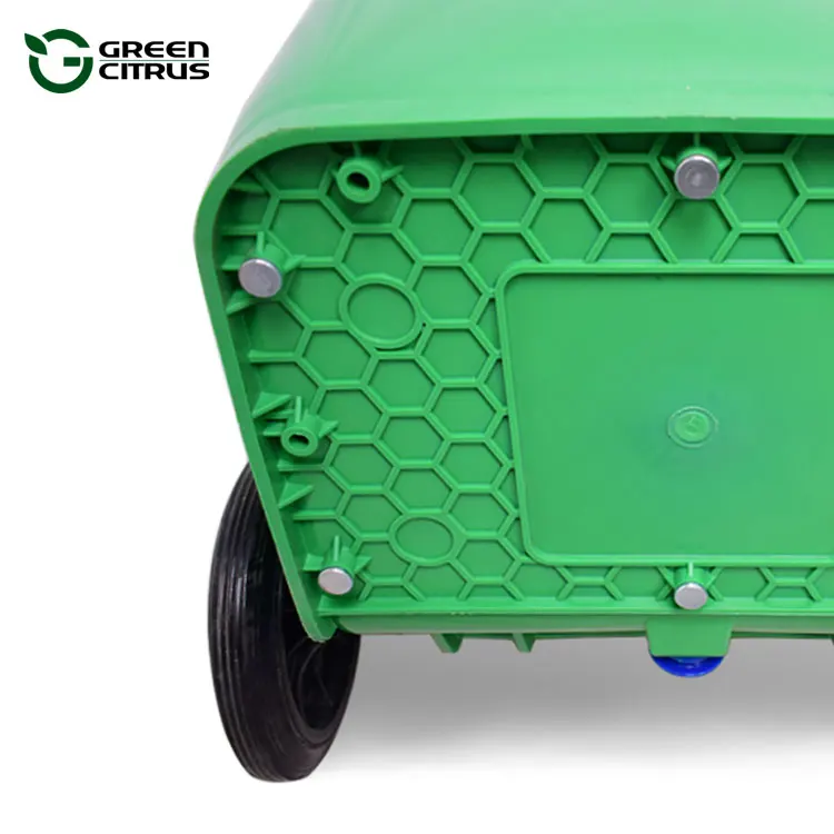 High Quality Eco Friendly Soft Step Durable 120lt Plastic Garbage Bin/Waste Bin/Trash Can Manufacturer