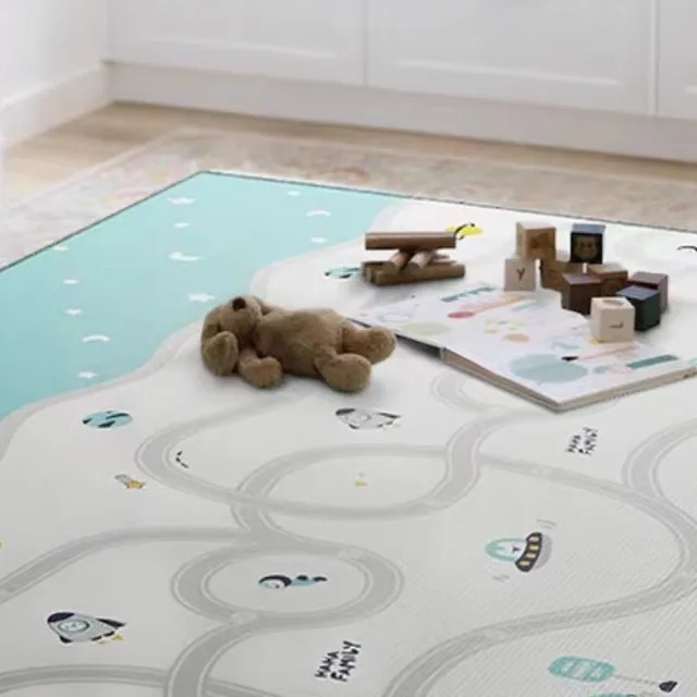 Factory Direct Unisex XPE Foam Non-Toxic Baby Crawling Play Mat Cheaper Rolling Play Mat