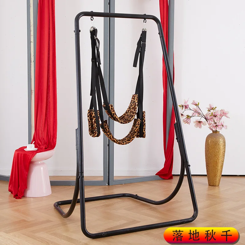 Sex Swing Indoor Furniture Chair Metal Frame Stand Fetish BDSM Bondage Sex Toy For Couples Erotic Accessories Sex Toy Online%