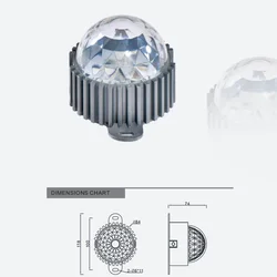 24v Waterproof Single Color Customized Pixel Led Light Degree For Exterior Building Rgb Dmx Control Dot Lighting