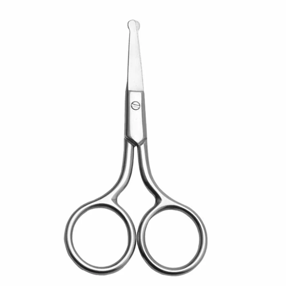 Manufacturer Directly Selling High quality stainless steel Rounded Safety Nose hair