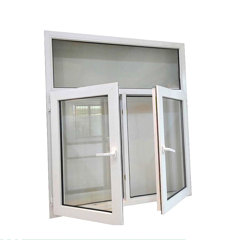 Black UPVC 36 x 48 casement small window frame 4 panels casement windows