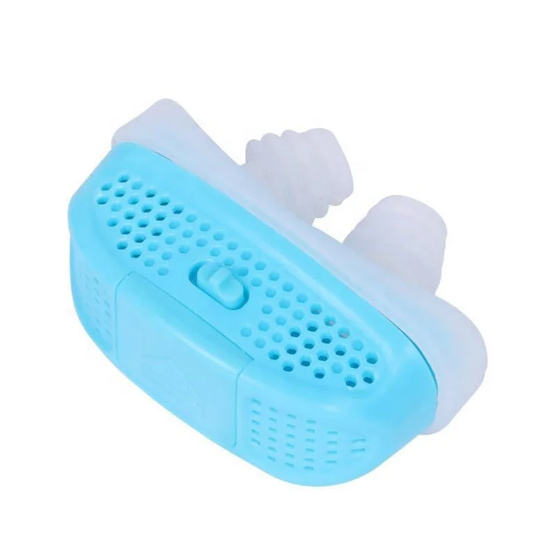 2020 New Upgraded 2 in 1 Snore Stopper Anti Snoring Device Nasal Dilator Air Purifier Filter for Comfortable Sleep for Men Women