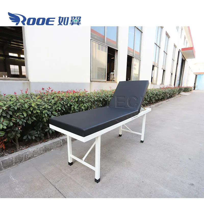 BEC04 Cheap Price Medical Racket-Adjustable Backrest Examination Couch with 6cm PVC Sponge Mattress