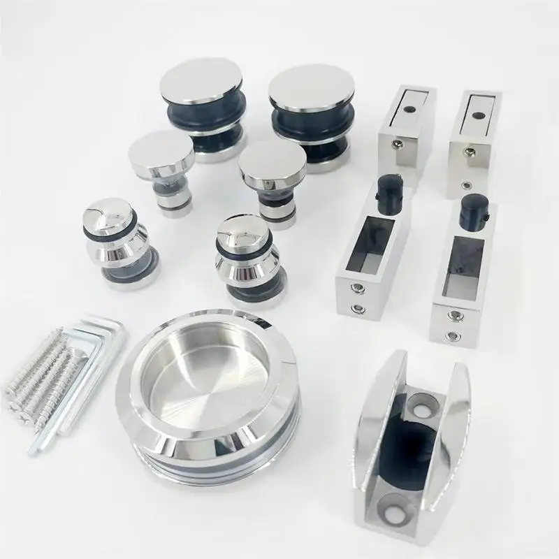 Hot Sale Modern Design Sliding Shower Door Kit with Steel and Stainless Steel Hardware for Bathroom Accessory Essentials