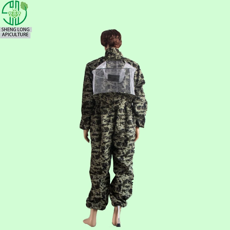 Apiculture beekeeping Large polyester cotton bee keeping clothing for beekeeper bee suit protection