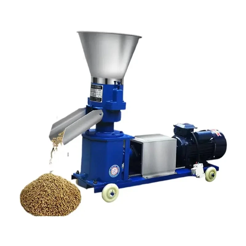 Automatic Chicken Feeds Agricultural Machinery Pig Feed Pellet Mill Machine Poultry Feed Processing Machines