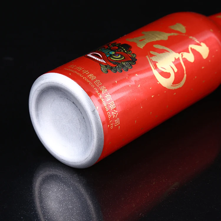 
Hot Sale Empty Aluminum Beer Bottle of Beer 