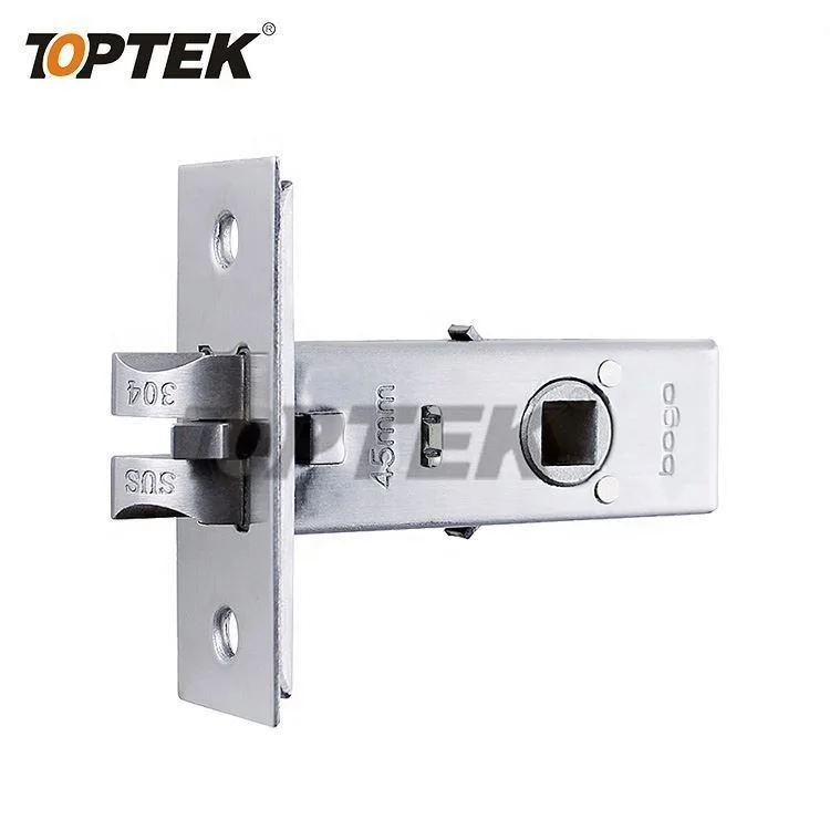 Mortise door bathroom lock body,sliding door mortise hook dead bolt lock 50 backset