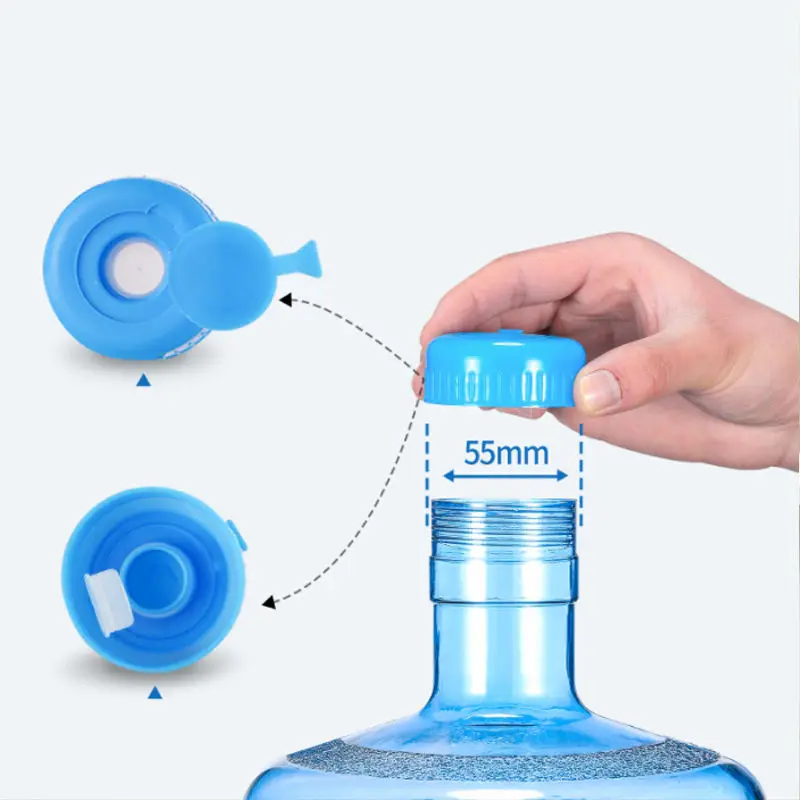 Custom Aikedi preform pet water bottles 55mm neck 20 liter 5 gallon pet performs 750-800gr