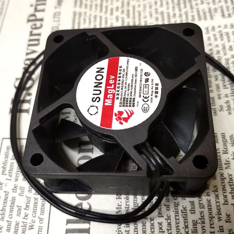 Original Sunon Ma2062-hvl.gn 6025 220/240v Ac Axial Cooling Fan
