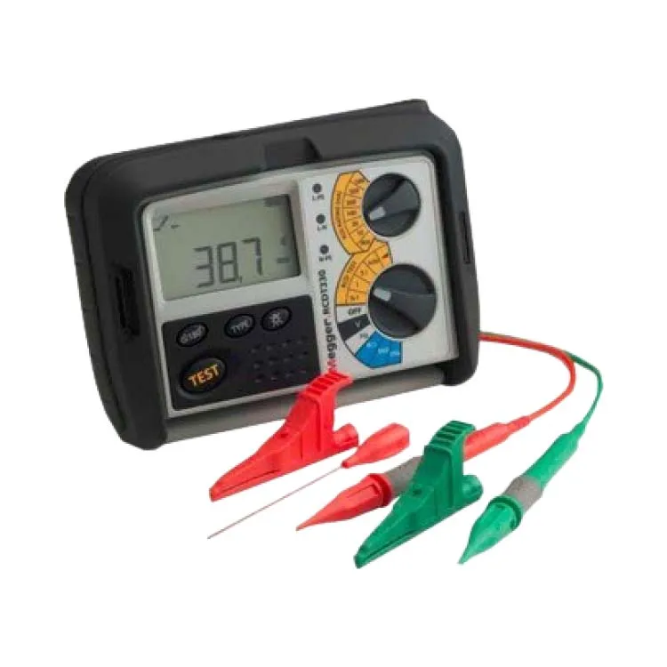 Megger RCDT310 Residual Current Device Tester 100 - 280 V single phase -  BS1363 mains plug test lead