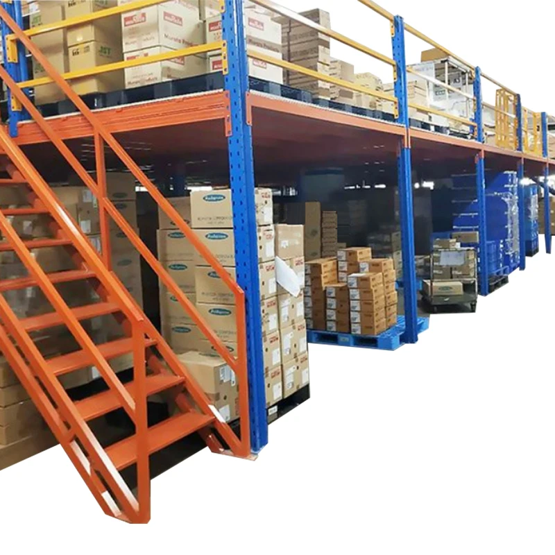 Space Saving Custom Design Multi Tier Attic Loft Racking Warehouse Steel Factory Mezzanine Floor