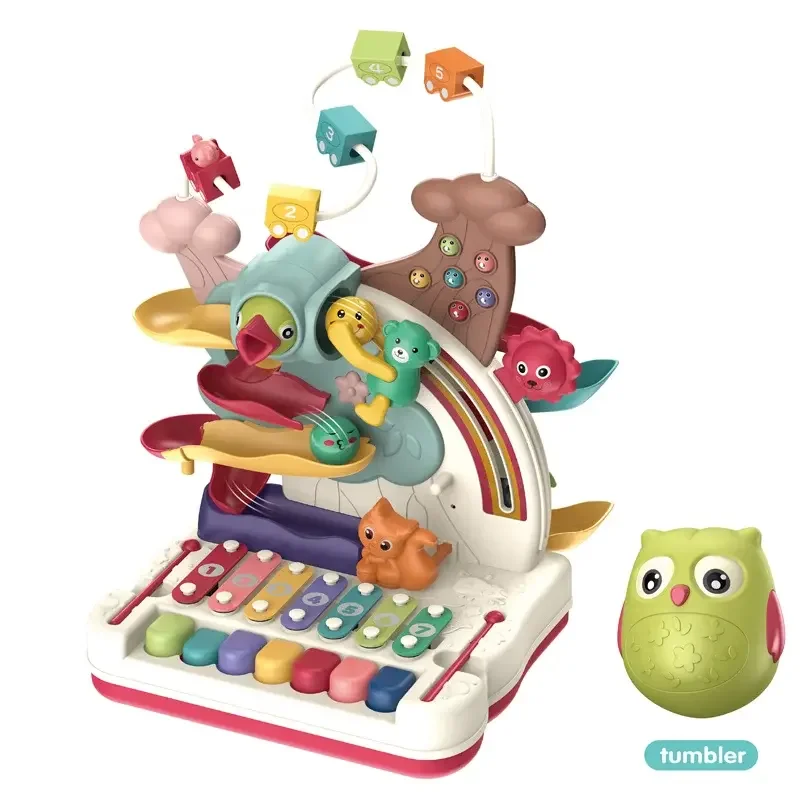 Kids Early Learn Toddler Toys Animal Adventure Plastic Toy Set Educational Baby Toys