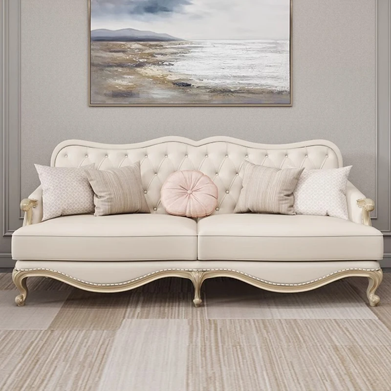 Hot Selling Europe Style Fabric Living Room Sofas Modern L Shape Sofa Set Furniture royal sofa set luxury living room furniture