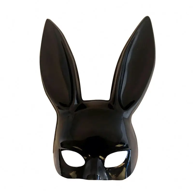 Bunny Ear Rabbit Mask Women Masquerade Rabbit Mask Cosplay Headwear Rabbit Mask Cosplay Party Props for Halloween Party