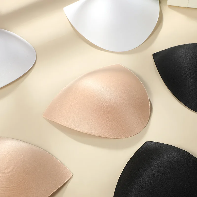 Wholesale Removable Insert Sponge Molded Bra Cup With Push Up Foam Bra Pads for underwear bra