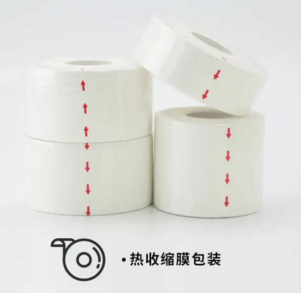 Colorful latex free adhesive athletic strapping sports tape