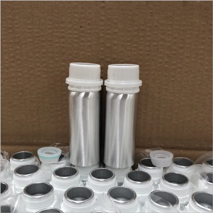 10L 5L 2.5L 1L super large big chemical cosmetics essential oil glue aluminum bottle with tamper evidence cap