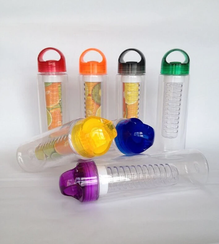 
Plastic 700 ml Infuser Water Bottle Free Samples 