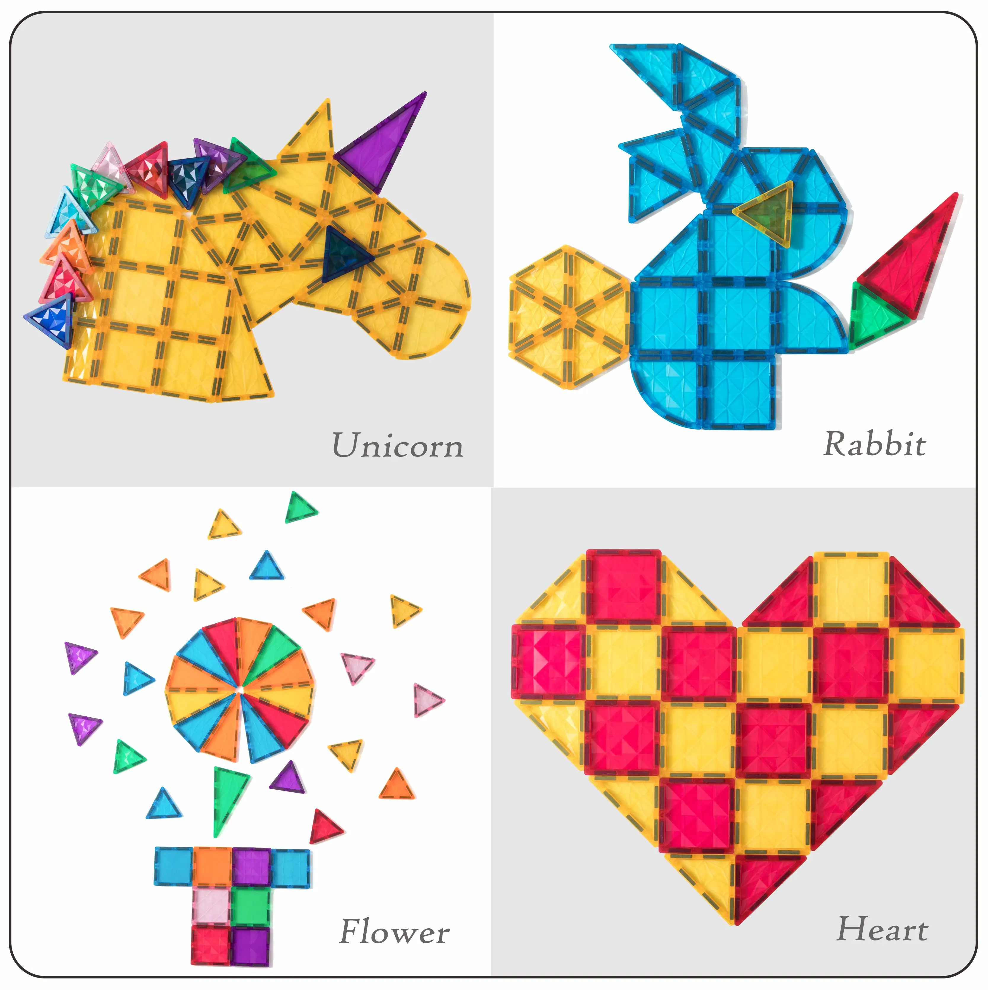 128PCS bestseller magnet building brick children magnetic building brick