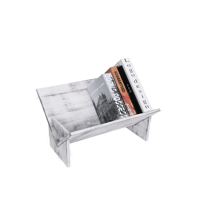 Multipurpose Rustic Vintage Book Shelf Office Composite Desktop Bookshelf Organizer