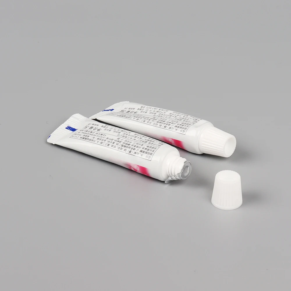 ABL hotel and travel toothpaste tube packaging plastic laminated small tubes packaging empty hotel aluminum toothpaste tube
