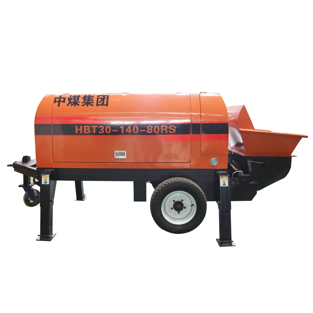 Factory Direct Sale Small Diesel Pump Multifunctional Mobile Concrete Pump Truck For Construction Industry