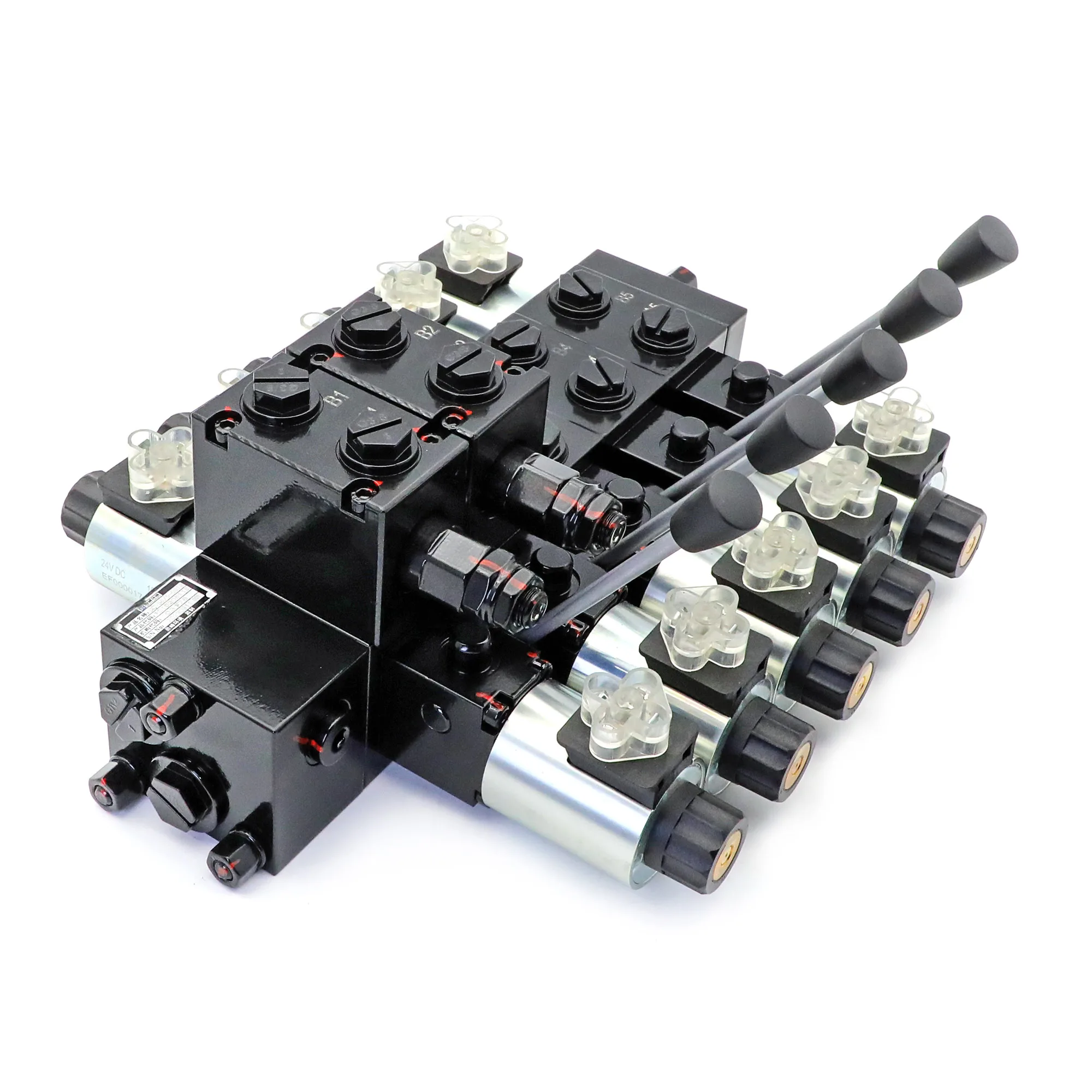 Mini Excavator Electric Controlled 12V Hydraulic Directional Valve Hydraulic Control Valve Product Category