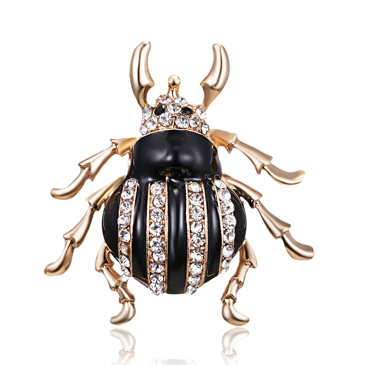 Halloween Pumpkin Spider Napkin Rings Metal Alloy Serviette Animal Brooch Pins